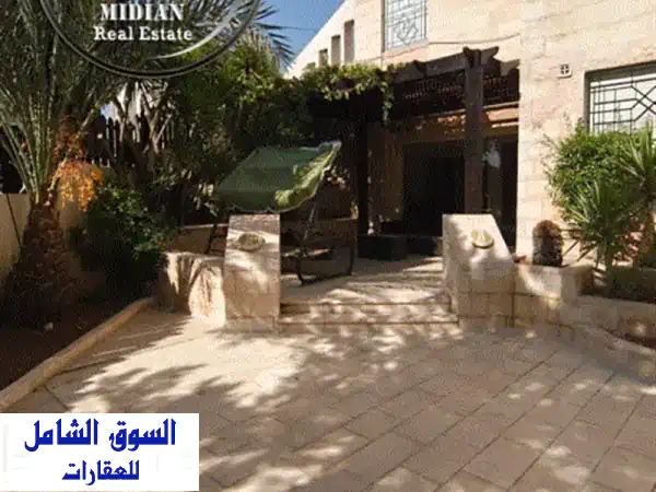 إعلان 8544: شبه فيلا فاخرة للإيجار بعبدون | 400م مع...