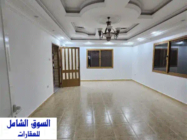 للإيجار: بيت حكومي دورين وربع في سعد العبدالله قطعة...