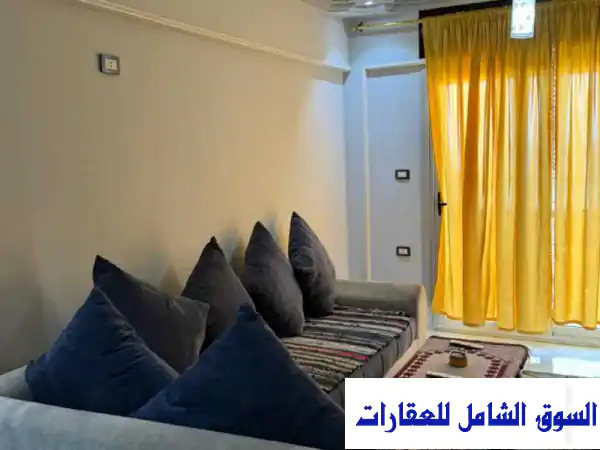 شقة عائلية بانوراما بحر الترا لوكس مفروشة للإيجار في العجمي الإسكندرية