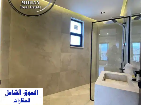 شقة طابقية فاخرة للإيجار بضاحية الأمير راشد | 160م جديدة بتشطيبات راقية وتكييف مركزي (بدون عمولة)