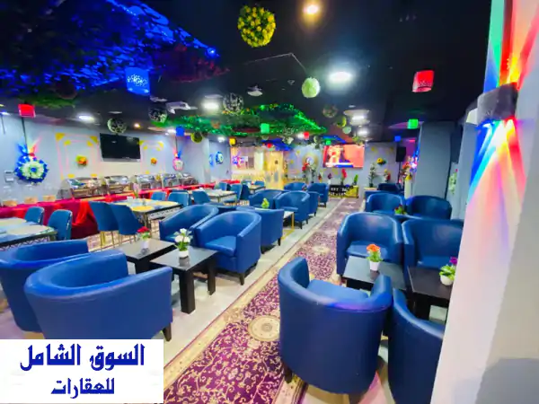 فرصة العمر الذهبية: استأجر مطعم/كافيه/شيشة فاخر...