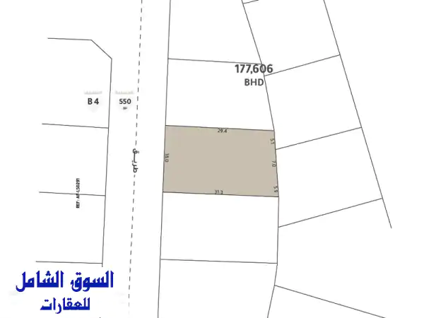 للبيع قطعة أرض في منطقة جبلة حبشي. مصنفة ك b4. سعر...