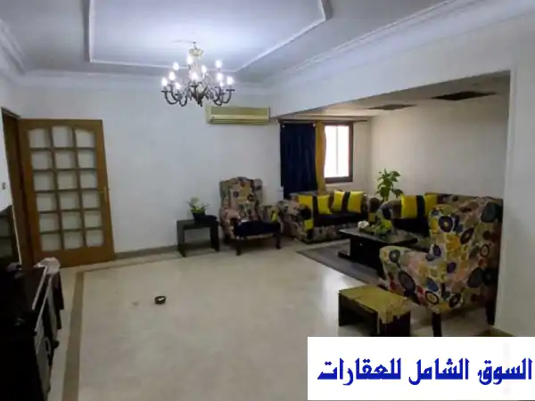 فرصة لا تعوض! شقة مفروشة فاخرة للإيجار 150م بعمارات العبور، صلاح سالم، مصر الجديدة | دور 11