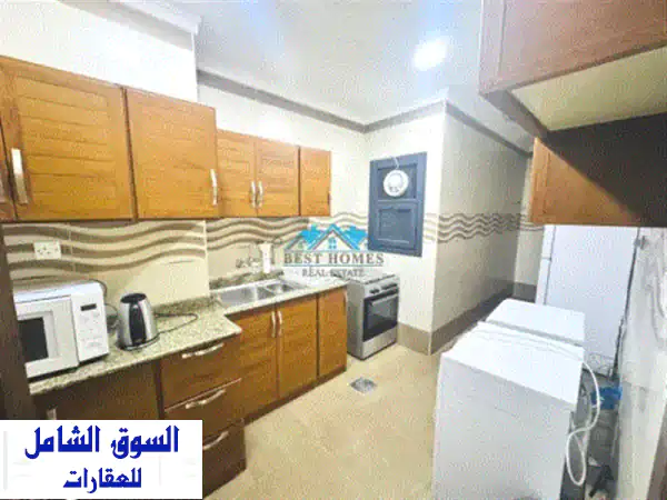 شقتك الأنيقة في قلب مدينة الكويت: مفروشة بالكامل، غرفتي نوم، مرافق فاخرة بـ 550 د.ك