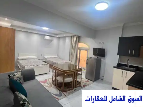 استوديو فاخر روف للإيجار المفروش فندقي | التجمع الأول...