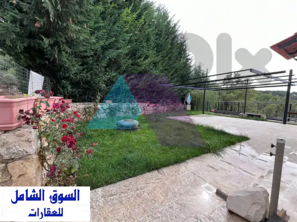 165m2 villa+ garden+ open view for sale in Mechmech  فيلا في مشمش  Apartments...