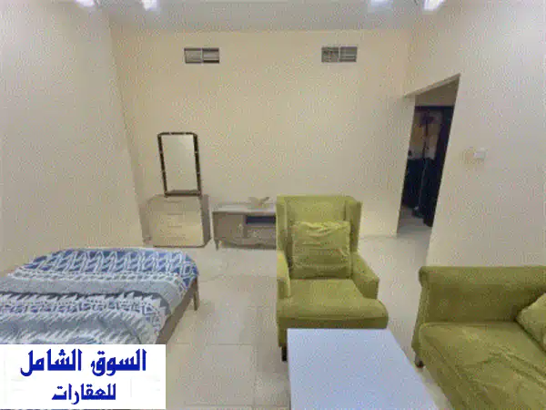 للإيجار الشهري  غرفة ماستر مفروشة مع حمام خاص...