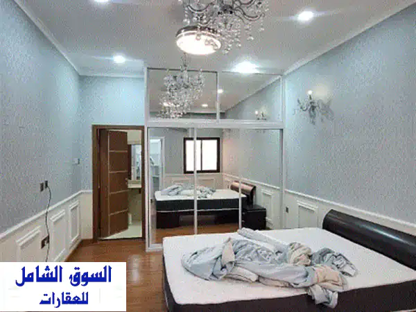 للإيجار فيلا في الرفاع، بو قوة، 4 غرف، 6 حمامات، مطبخ، صالة، مجلس. السعر فقط 500.