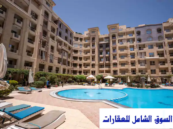 استوديو 65 متر pool view فى Florenza Khamsin بالغردقة تقسيط...