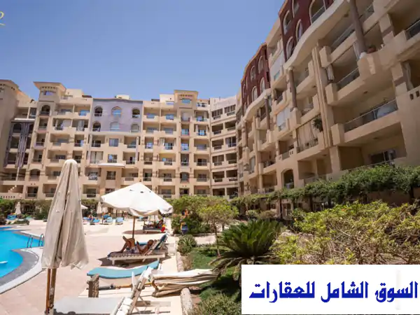 استوديو 65 متر pool view فى Florenza Khamsin بالغردقة تقسيط للبيع في الغردقة البحر الأحمر