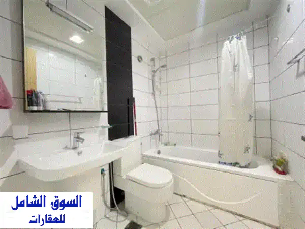 شقة فاخرة للإيجار بالسيف، البحرين | غرفة نوم واحدة، حمامين | شامل الكهرباء 350 د.ب | راحتك أولويتنا