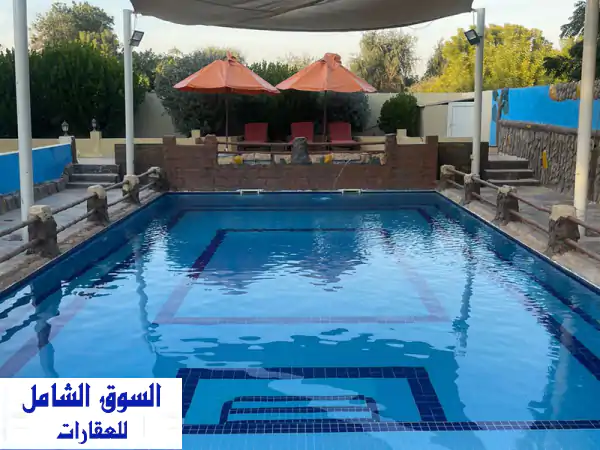 مزرعة الحليو للإيجار اليومي بعجمان: استجمام،...
