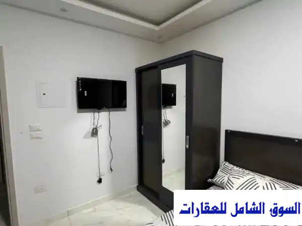 استديو دبل للإيجار حي تاني مجاورة تالتة مفروش في الأحياء 6 أكتوبر