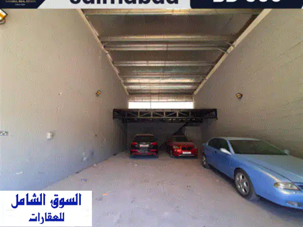 مستودع/ورشة للإيجار في سلماباد: 104م² بـ 500 د.ب |...