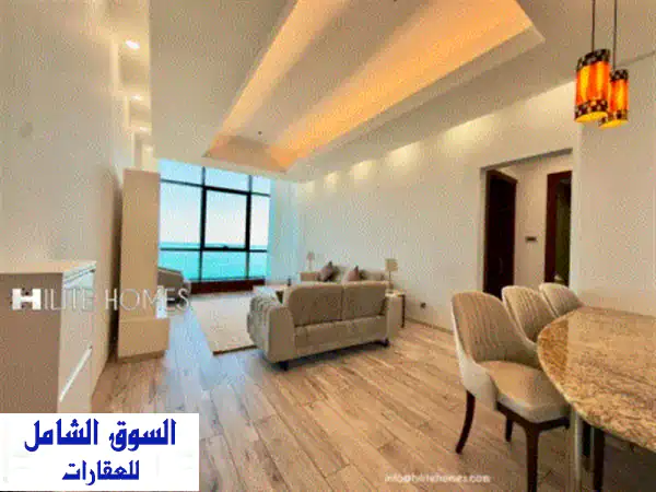 شقة مفروشة فاخرة للإيجار بمدينة الكويت | غرفتا نوم...