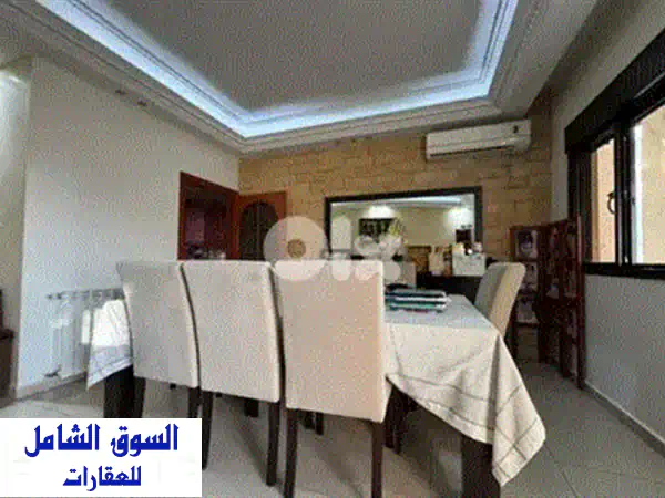 شقة استثنائية للبيع في المنصورية 🌅 190م | 90% مفروشة | طاقة شمسية | منطقة هادئة