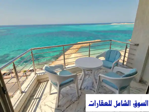 شقة مصيفية فاخرة بمرسى مطروح | العوام صف أول على البحر...
