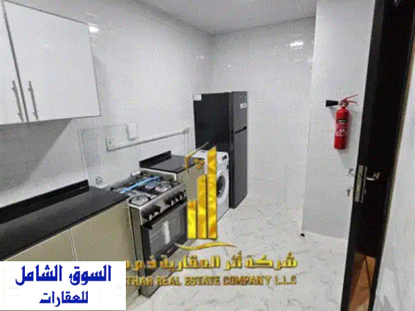 بفرش أنيق ومرتب، أفخم وأجمل شقة غرفة وصالة مفروشة بالكامل للإيجار الشهري في عجمان، منطقة الجرف 2  ...