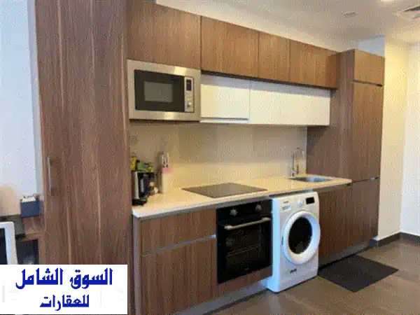 استوديو فاخر للبيع والإيجار في برج كادي، الجفير | إطلالة بحرية بانورامية من الطابق الـ18