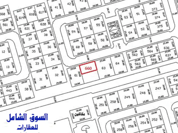 أرض للبيع حطين 375م² | واجهة 25م عريضة | خطوات من المسجد...