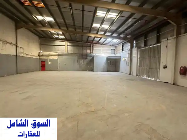 فرصة استثمارية ذهبية: مستودع ضخم 22000 قدم² للإيجار السنوي بالجرف الصناعية 1 عجمان – موقع حيوي وطاقة عالية!