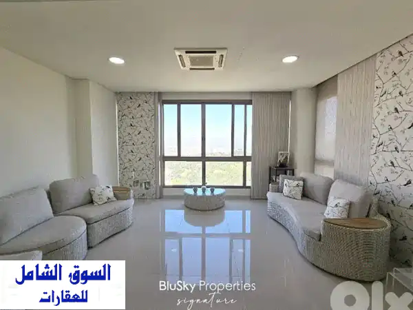 شقة فاخرة للبيع في المنصورية بإطلالة بحرية ساحرة -...