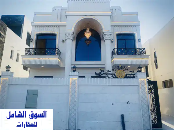 فيلا فاخرة للبيع بالزاهية عجمان: 5 غرف ماستر...