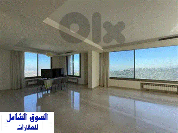 شقة أحلامك للإيجار في بيت مري: إطلالة جبلية بانورامية وفخامة عصرية 200 م²