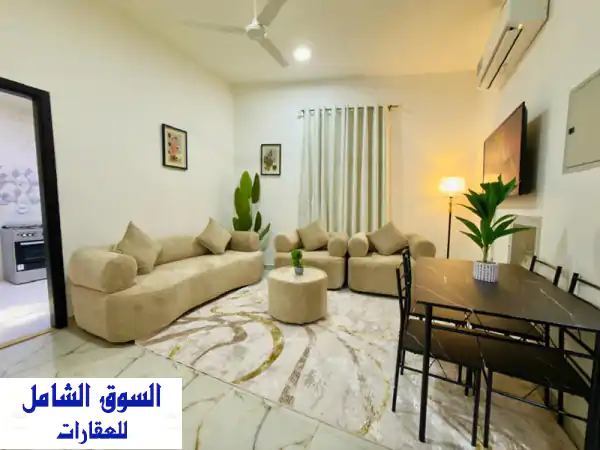 غرفة وصالة للإيجار الشهري المفروش في عجمان في...