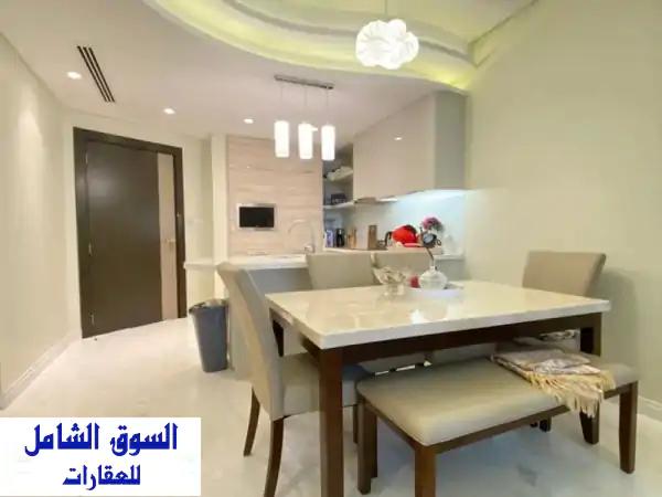 أماكن العقارية للبيع شقة في خليج البحرين (وايتر بي) المساحة 72 متر  تتكون من غرفة  حمام  مطبخ  ...