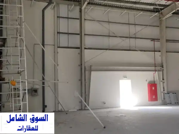 فرصة ذهبية: مستودع متكامل ضخم للإيجار السنوي في أم الثعوب | 24747 م² | موقع استراتيجي قرب E311 و E11