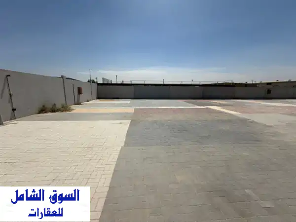 حوطة مميزة للإيجار في الصجعة الصناعية بمساحة 20000 قدم مربع، تقع على شارع رئيسي مباشر، مناسبة لجميع ...