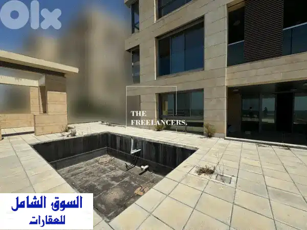 شقة فاخرة للإيجار بالواجهة البحرية ضبيه | مسبح خاص...