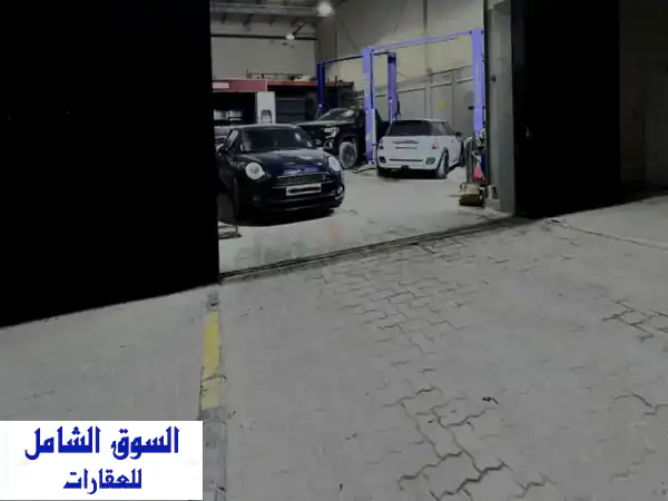 للبيع: كراج سيارات جاهز بالكامل في الشارقة الصناعية 12...