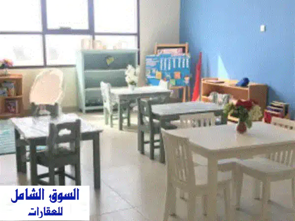حضانة مرخصة للبيع، موقع مميز على شارع تجاري، معتمدة من adek. تستوعب 120 طفلا. رسوم شهرية 4200 درهم. ...