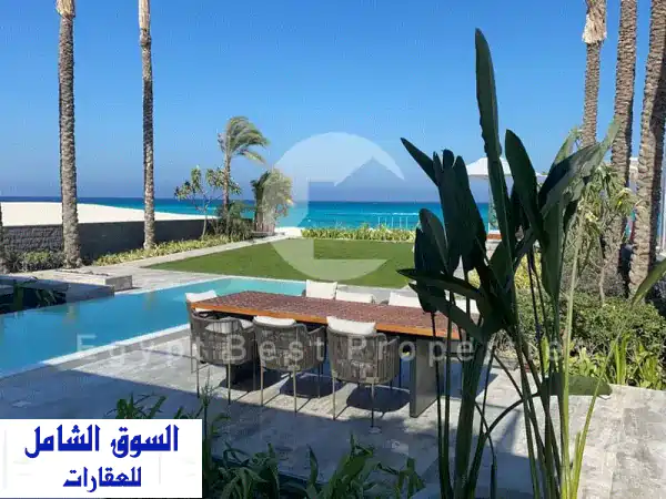 فيلا للبيع بمراسي الساحل الشمالي: إطلالة...