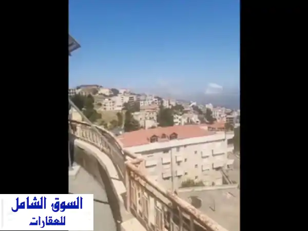 بناء للبيع بحمدون 4 طوابق ومحلات مفروشين بالكامل كل شقة 150م 600 ألف بدون فرش 550 ألف جيد جدا ...