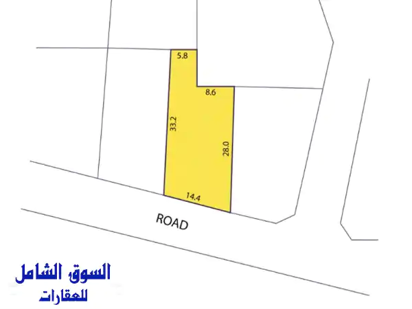 دومينز العقارية للبيع أرض سكنية للبيع في عراد،...