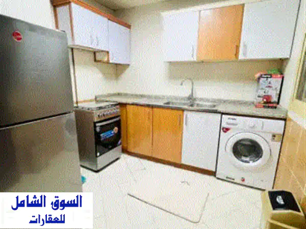 فرصة لا تفوت! إيجار شهري غرفة وصالة مفروشة بالكامل في الخان – 3500 درهم فقط! شامل الصيانة