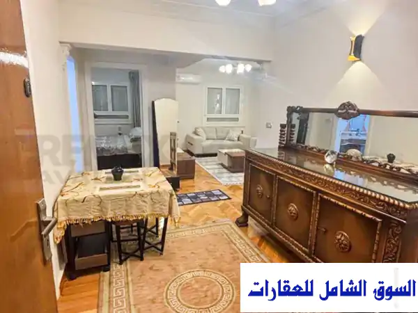 استوديو مفروش فاخر للإيجار في سابا باشا الإسكندرية...