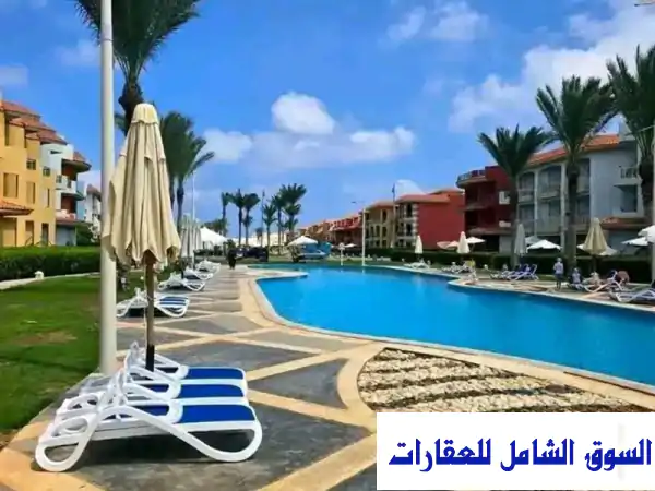 شاليهات وفيلا مكيفة مفروشة للإيجار في بورتو مطروح...