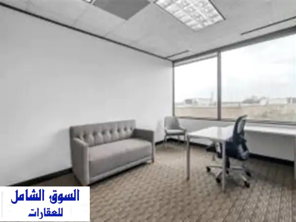 مكتبك الخاص لشخصين في القاهرة: جاهز للعمل فوراً...