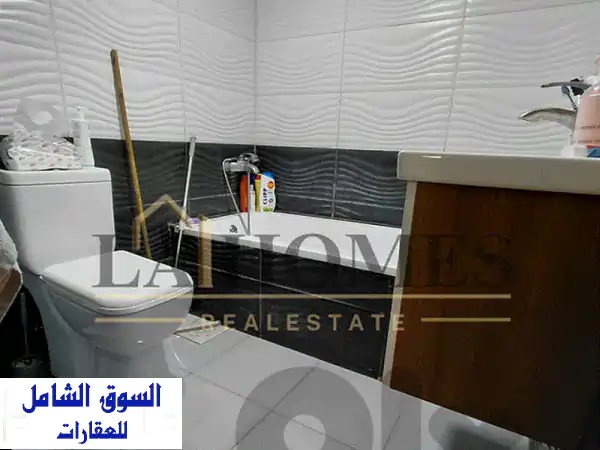 شقة للبيع في حصرايل - مفروشة بالكامل | 125م² | نظام طاقة شمسية متكامل!