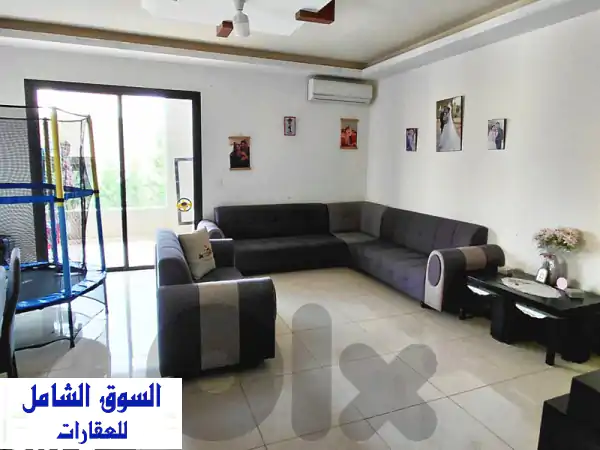 شقة للبيع في حصرايل - مفروشة بالكامل | 125م² | نظام...