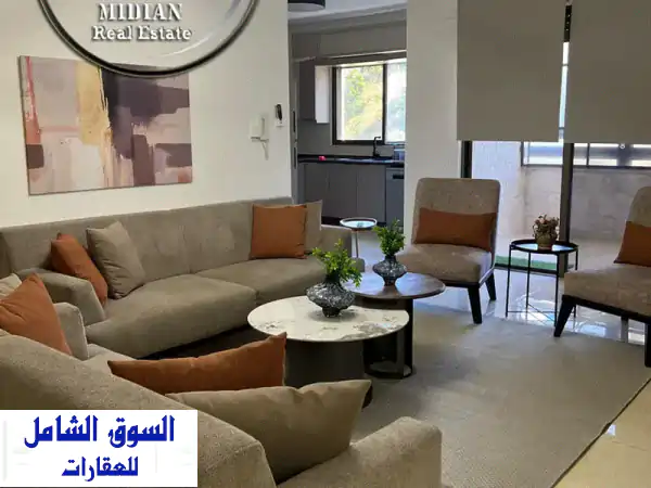 شقة مفروشة فاخرة للايجار في عبدون | 120م بتراس...