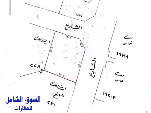 فرصة العمر! أرض سكنية (RA) للبيع في مدينة حمد دوار 1 -...