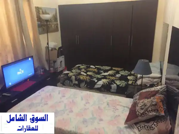غرفة للإيجار بدبي لاند | خاصة، مفروشة، إنترنت،...
