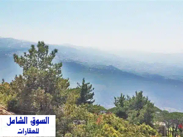 أرض للبيع في كورتادا المتن الجنوبي: إطلالة بحرية وجبلية بانورامية لا تُحجب! استثمار العمر REF: RGMS644