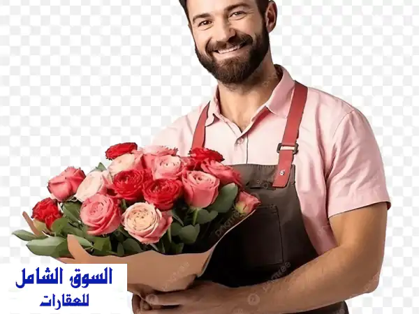 للبيع محل كوفي مع ورد