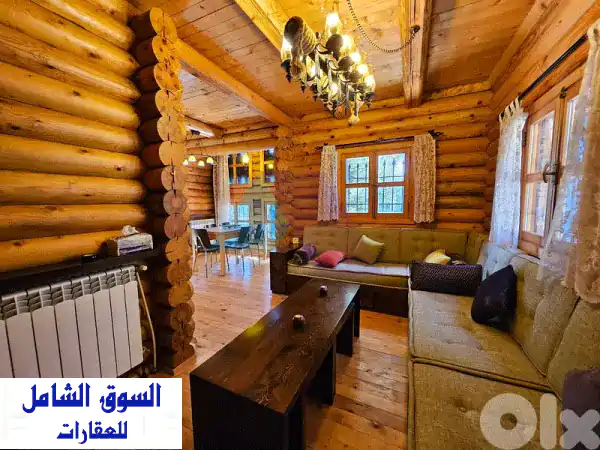 3 bedroom Furnished Wood Villa+Garden+4 sale in Laqlouqفيلا في اللقلوق...